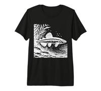 Gudgeon Line Art Aquarist Premium T-Shirt