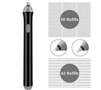 GuDoQi Electric Eraser, 92 Eraser Refills, 2 Sizes, 2.5/5mm, Battery Operated, Precision Pencil Rubber for Drawing and Sketching, Automatic Rubber for Artists, Students, Engineers