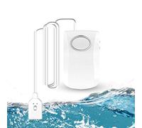 GuDoQi Water Leak Detector, Water Alarm Sensor, 130dB Super Loud Alarm