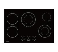 Gudsunal 30 Inch Electric Cooktop 5 Burners, ETL & FCC Certificated, Sync Elements, Keep Warm Setting, 9 Heating Level, Timer, Child Lock & Auto Shutdown, 220-240V, 8000W, Drop-in Electric Stove Top