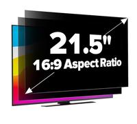 GUDTEKE 2-Pack HD Computer Privacy Screen 21.5 inch, Upgraded 28° Privacy Angle, Anti-Glare & Blue Light Blocking Screen Protector for 16:9 Widescreen Monitors