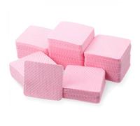 Guduling 1000pcs Lint Free Wipes for Nails, 5 X 5 cm Disposable Nail Lint Free Wipes for Gel Polish, Soft Absorbent Nails Wipe for Gel Polish Removal, Nail Art