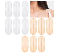 guduling 12 Pcs Silicone Bra Strap Cushions,Non-Slip Shoulder Pads for Women,Bra Strap Pads,No Dents Comfort Back Protectors for Ease Shoulders Discomfort,2 Color