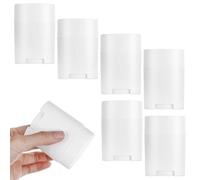 Guduling 6Pcs Deodorant Tubes Empty,Empty Twist Tube(8.4 X 5.6 X 3.1 CM)