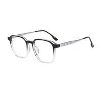 GUDVUE Blue Light Glasses Men Rectangle Computer Glasses Gaming Glasses Black Crystal Gunmetal Pro 140mm Black Crystal Gunmetal Pro 140mm Black Crystal Gunmetal Pro 140mm, Black/Crystal/Gunmetal Pro