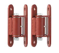 Gudwells Heavy Duty 7" Bolt onto The Gate or Weld onto The Gate Hinges with Needle Roller Bearing for Vehicular Pedestrian Gates, Lubricable Gate Hinge(Sold as a Pair)