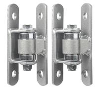 Gudwells Heavy Duty Bolt on Sealed Bearing Outdoor Gate Hinges - Bolt onto Gate and Post for Large Heavy Driveway Gates Up to 1100 Pounds, Adjustable Yoke Pivot CI3700 Gate Hinge (Sold as a Pair)