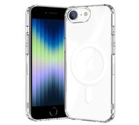 gueche Compatible with iPhone SE 2022, iPhone SE 2020, iPhone 7 Case, iPhone 8 Case,Compatible with MagSafe Crystal Clear Silicone Phone Cover, for iSE3 2022/SE2 2020/7/8 - Clear