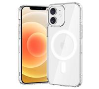 gueche for iPhone 12/12 pro Case, Compatible with MagSafe, Military-Grade Protection, Scratch-Resistant Back, Magnetic Phone Cover for iPhone 12/12 pro, Classic Series, Clear