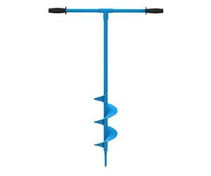 Güde GH 150 Hand Earth Drill (Total Length 104 cm, Diameter 15 cm, for Setting Fence Posts, Planting etc., Non-Slip Handles, Large Metal Cross Handle for Optimal Power Transmission)