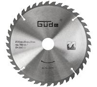 Güde Hard Metal - 210 x 30 mm Blade with 40 Teeth