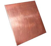 GUEES Pure Copper Sheet Plate Copper Sheet Thickness 3mm 100x100mm,100x100x3mm