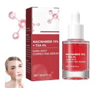 Guegine 1PCS Dark Spot Correcting Serum, Dark Spot Serum For Face, 10% Niacinamide+ 4% Tranexamic Acid, for Post-Acne Marks, Acne Scars, Hyperpigmentation and Even Skin Tone, Fragrance-Free