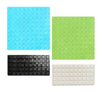 Guegine 300 PCS Braille Stickers,Bump Dots for Visually Impaired,Practical Braille Stickers Raised Tactile Dots,Convenient Low Vision Blind Aids Gadgets, for Elderly, Blind(4 Colors)