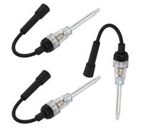 Guegine 3pcs Park Plugs Tester, In-Line Ignition Spark Tester Engine Ignition Diagnostic Detector Tool for Automotive, Car, Lawnmower Ect
