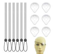 Guegine 6 PCS Eye Shield After Cataract Surgery Eye Patches for Adults Medical Medical Eye Protection Mask Comfortable and Breathable Eye Patches for Post-Surgery Recovery