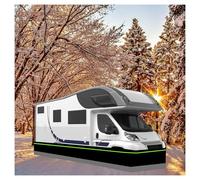 GUEIFD Easy Installation Skirting for Mobile Home Exterior 0.8m Tall Camper Winter Iron Mesh at The Bottom Rv