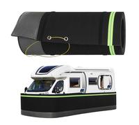 GUEIFD Rv Skirting, Skirt Iron Mesh at The Bottom Covers with Lock, 38 Inch Tall Easy Installation Skirting for Mobile Home Exterior, Convenient Storage Wheel Cover GardenOutdoor