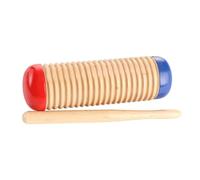 Güiro Toy | Early Percussion Instruction: Pine rhythmic toy, educational training, musical block rasp with scrapers ensures its practicality and durability.