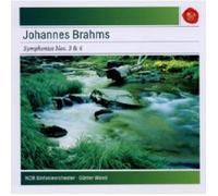 GÜNTER/NDR SINFONIEORCHESTER WAND - SINFONIEN NR. 3 & 4 (JOHANNES BRAHMS) CD NEW