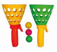 Guenther 1546 10.5 cm Mc Squeezy Click and Catch Ball Game