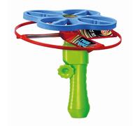 Günther Flugspiele 1647 Twin Twist Propeller Game, Approx. Diameter 18 cm, Rotor with Quick Start Handle and Pull Starter, Ready to Use, Toy for Children from 4 Years