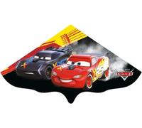 Günther Flugspiele Disney Lightning McQueen Single Line Kite, Approx. 115 x 63 cm, Children's Kite Made of Robust PE Film, Ages 4+