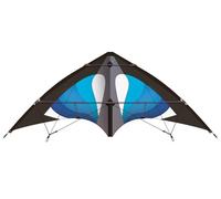 Günther Flugspiele Hurricane 150 GX 1043 Sports Stunt Kite Approx. 150 x 65 cm, Air Sport Kite Made of Tear-Resistant Ripstop Polyester, for Children from 12 Years, Includes 36 kp Polyester Cords 2 x