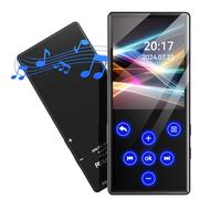 Gueray Bluetooth MP3 Player 128GB Portable Digital Music Player with HiFi Sound Built-in Speaker Support FM Radio Voice Recorder TF Card (M3)