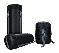 Guerity Compression Stuff Sack,Waterproof Sleeping Bag Compression Sack, 30L Outdoor Storage Bag Stuff Sack for Camping Hiking Backpack (Black, 30 L)