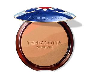 GUERLAIN Illuminator Terracotta Light Illuminating Powder for a Naturally Healthy Complexion Effect - 96% Naturally Derived Ingredients BLUE DAKHLA