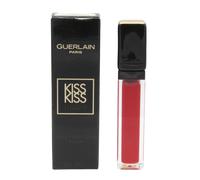 Guerlain Lipstick Kiss Kiss L321 Madame Matte Red Liquid Lipstick Lip Plumping