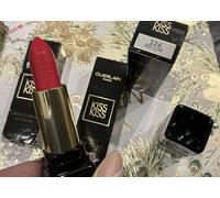 Guerlain Paris Kiss Kiss Matte Hydrating Plumping Creamy Lipstick Red Love