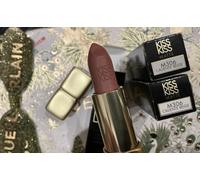 Guerlain Paris Kiss Kiss Matte Hydrating Plumping Velvet Lipstick Caffeine Beige