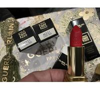 Guerlain Paris Kiss Kiss Matte Hydrating Plumping Velvet Lipstick Chilli Red