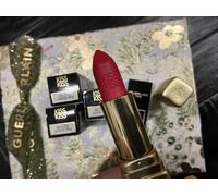 Guerlain Paris Kiss Kiss Matte Hydrating Plumping Velvet Lipstick Daring Pink