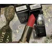 Guerlain Paris Kiss Kiss Matte Hydrating Plumping Velvet Lipstick Soft Saffron