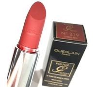 Guerlain Paris Rouge Velvet Lipstick Shade No 219 Cherry Red