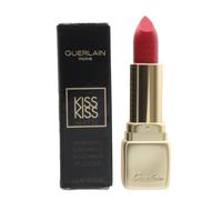 Guerlain Red Matte Lipstick KissKiss Velvet M332 Fire Red Lip Stick Colour