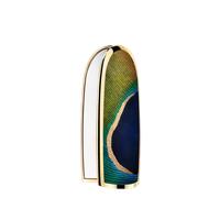 GUERLAIN Rouge G The Double Mirror Jewel Lipstick Case Peacock