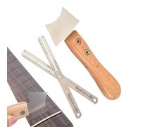 GUERNA DRIVE BIDE, SAW FRET | Stainless Steel Guitar Instruments - Portable Slot Scraper, Maintenance Measurement Leveling, Electric Acoustic, Bass