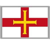 GUERNSEY FLAG REFRIDGERATOR MAGNET