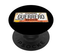 Guerrero Mexico License Plate Mexican Travel Vacation Beach PopSockets Adhesive PopGrip