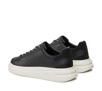 GUESS Scarpe Uomo Trainers Elba Carryover in Pelle Black US24GU09 FMPVIBSUE12, black, 9 UK
