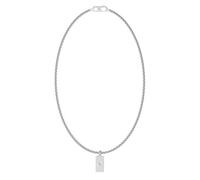 GUESS 26" 4G Logo Pavé Tag Pendant Necklace