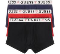 Guess 3 Pack Brian Hero Boxer Trunks - Black / Blue Combo