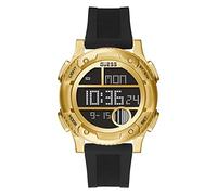 Guess Watch Zip GW0272G2 Digital 45mm Black/Gold-Tone One Size