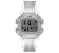 GUESS Men Analog Quartz Watch with Silicone Strap GW0270G1