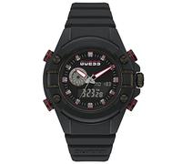 Guess Men's Analog Quartz Watch GW0269G3 47mm Black Silicone Strap