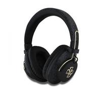Guess 4G Big Metal Logo Bluetooth On Ear ENC Headphone Black - GUBHS72P4FC4MK